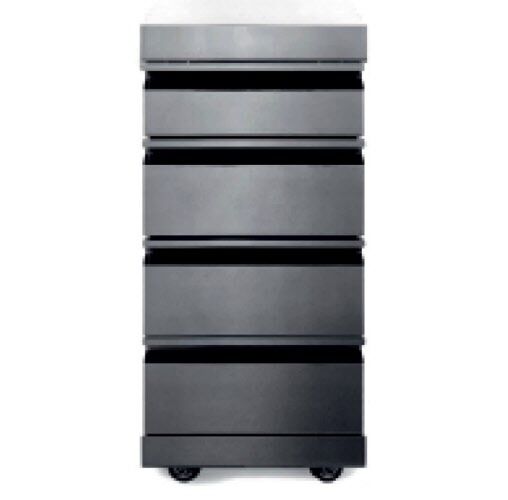 Crni inox modul ladica 9515 - 43 cm