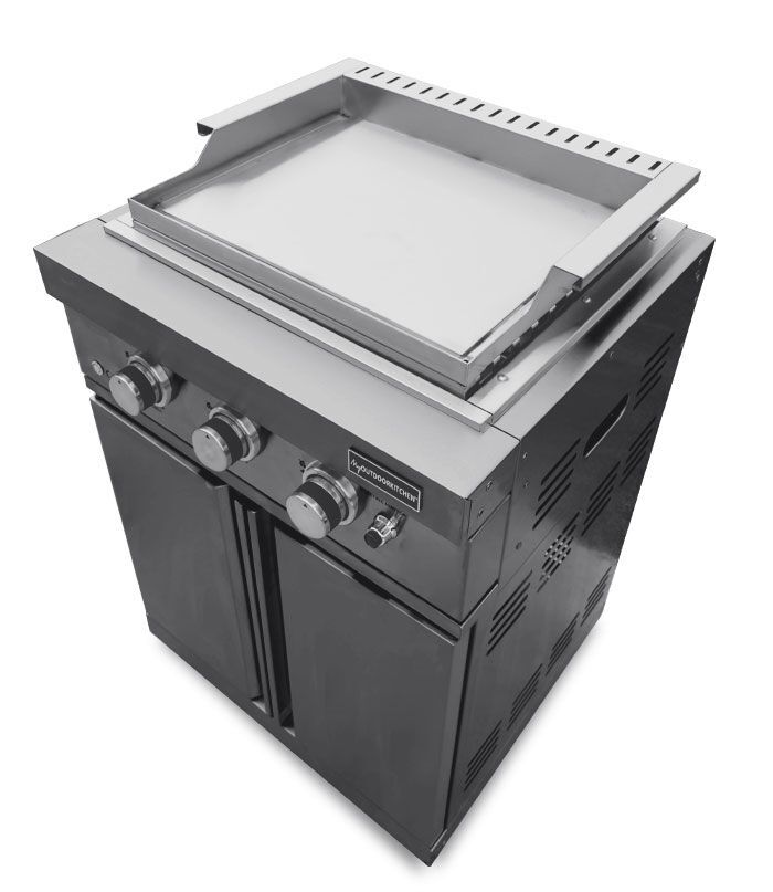 Crni inox roštilj Teppanyaki modul 7906