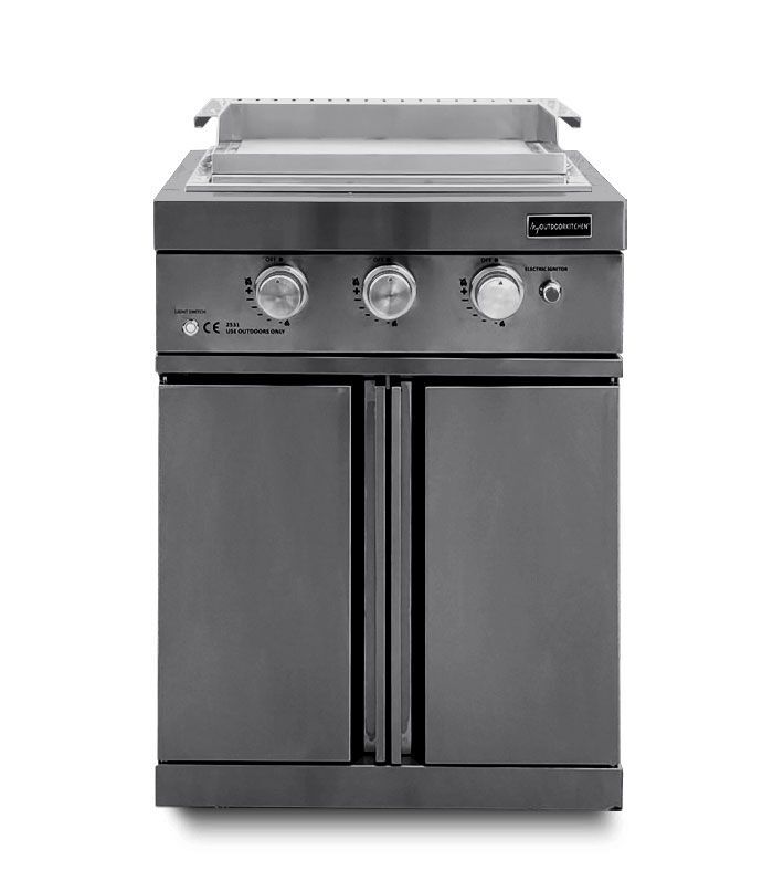 Crni inox roštilj Teppanyaki modul 7906