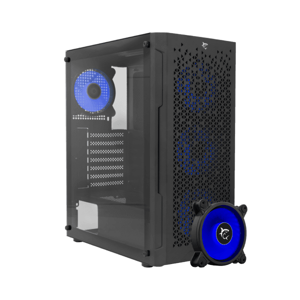 White Shark KUCIŠTE GCC-2302 BULLET CRNO + 4 Fan VELOCITY