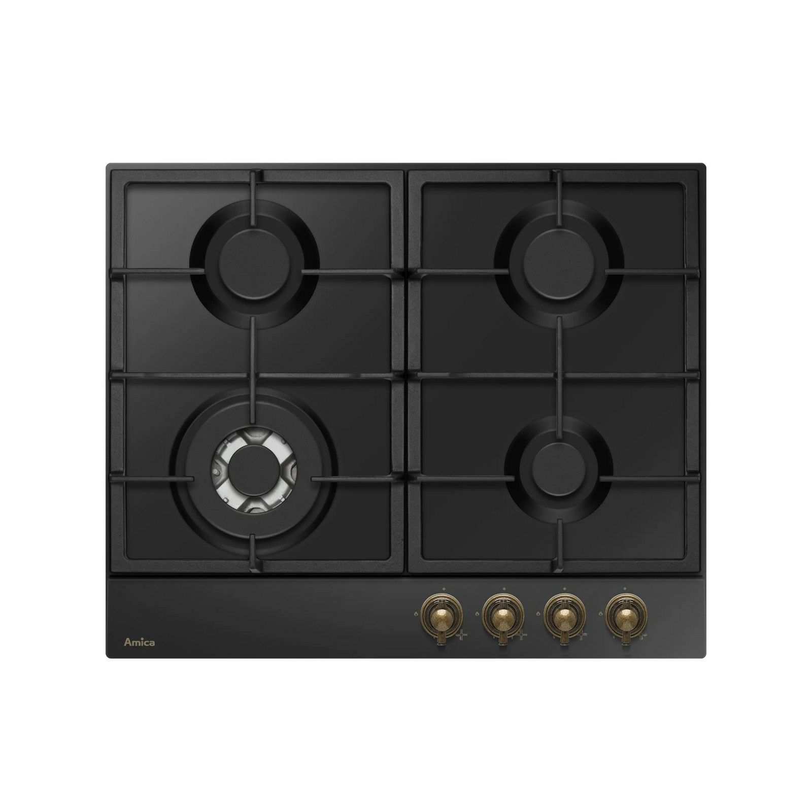 Amica plinska Ploča za kuhanje PGA6101ApCb Retro crna