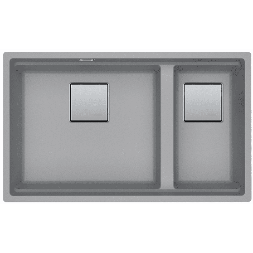 Sudoper FRANKE 2 KNG 120, kameno siva