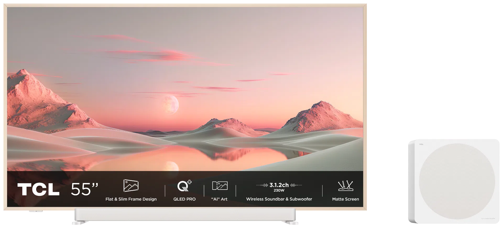 TCL 55'' NXTVISION 55A300 PRO Google TV