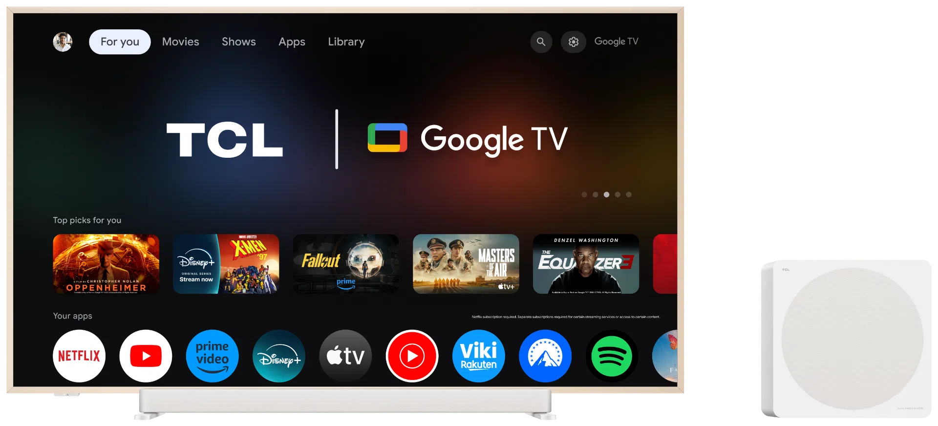 TCL 55'' NXTVISION 55A300 PRO Google TV