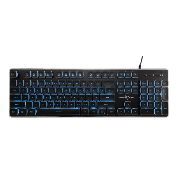 White Shark Tipkovnica GK-003141 TACHI-Crna-US