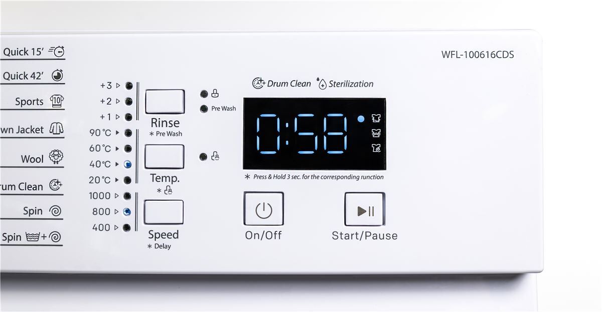 VIVAX HOME perilica rublja WFL-100616CDS