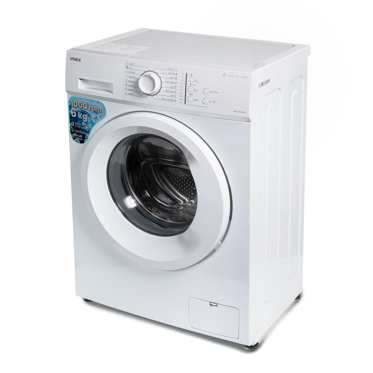 VIVAX HOME perilica rublja WFL-100616CS