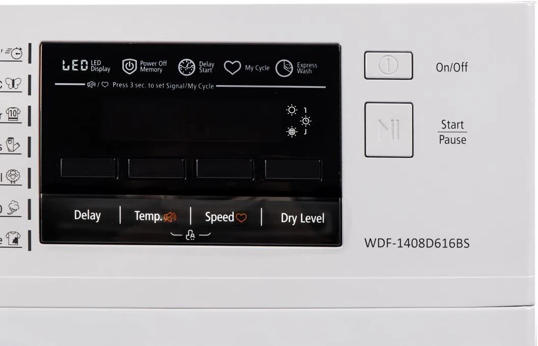 VIVAX HOME perilica+sušilica WDF-1408D616BS