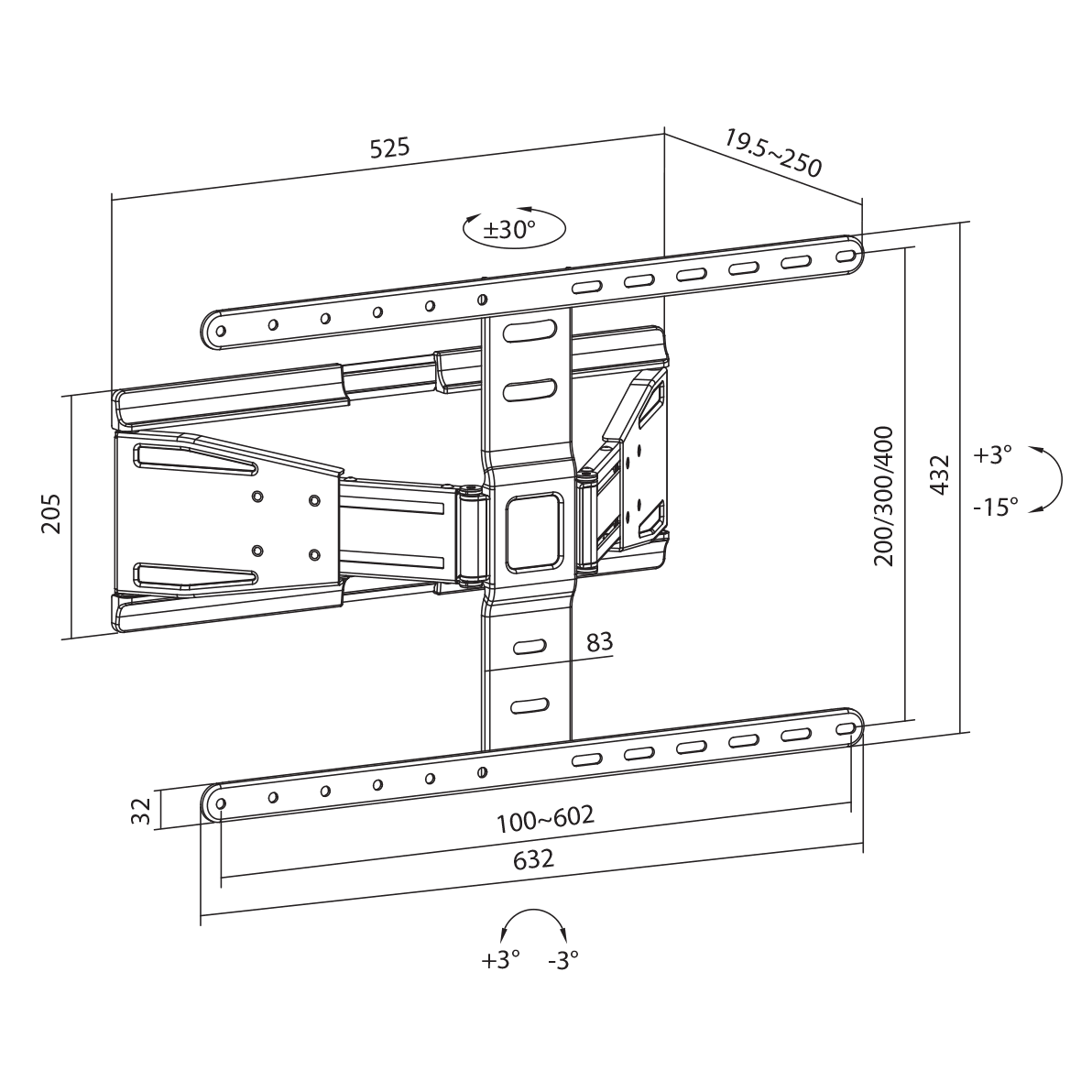 ZIDNI STALAK SBOX PLB-79464