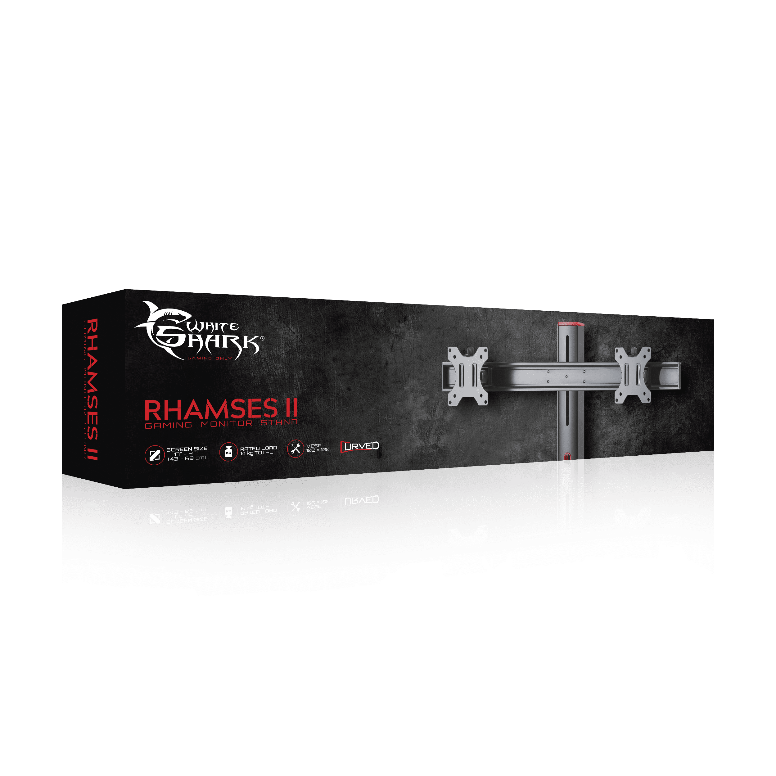 White Shark STALAK Desktop GMS-3202 RHAMSES-II / 2 Monitora