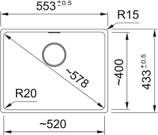 FRANKE sudoper Serija Maris 2.0 MRG 110-52 A