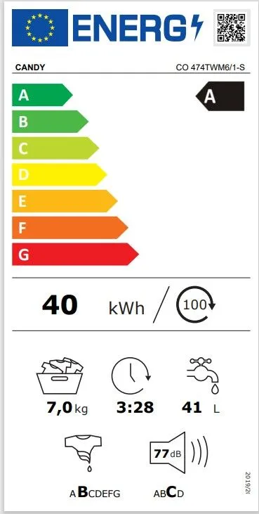 Candy perilica rublja CO 474TWM6/1-S