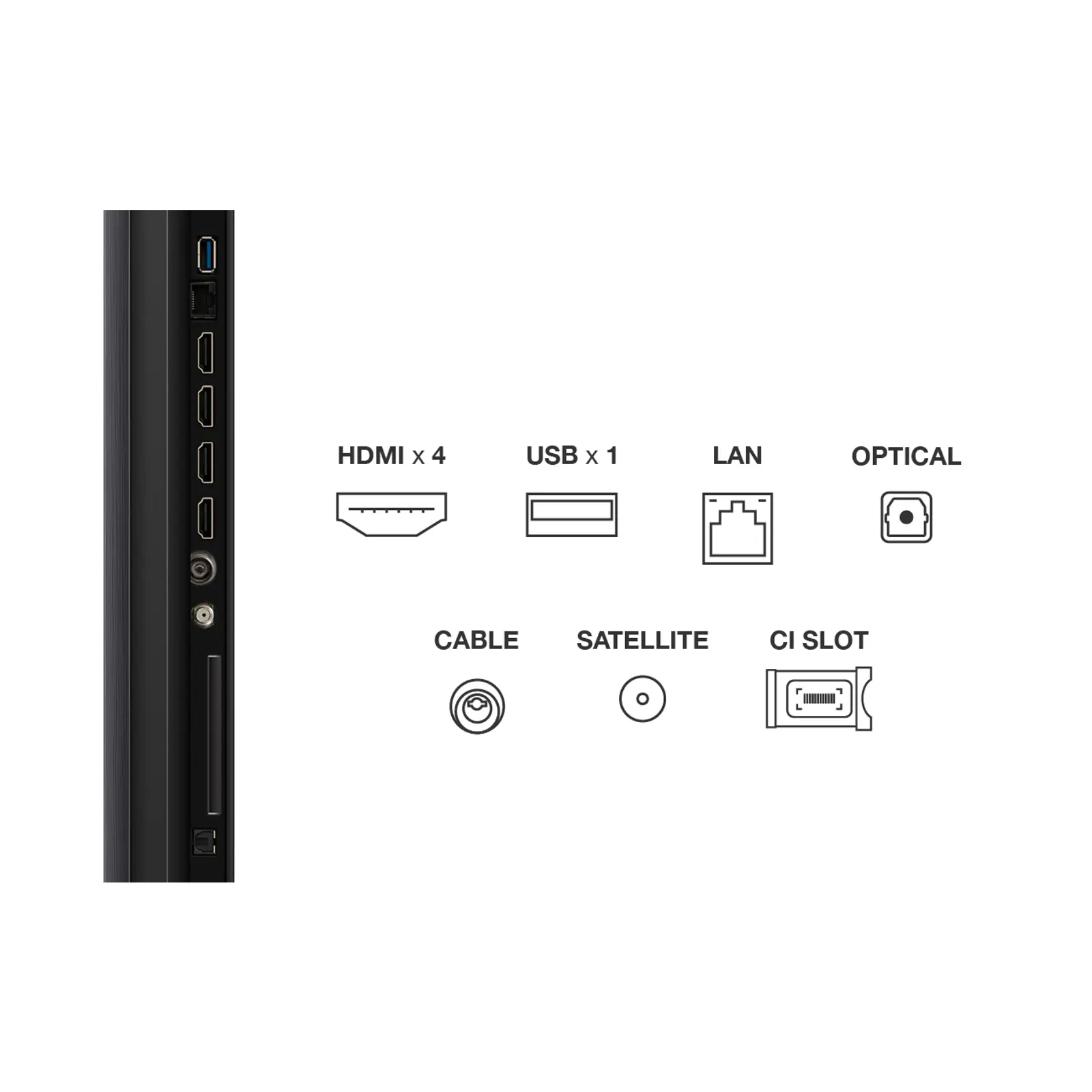 TCL 85'' MINI LED TV 85C6K Google TV