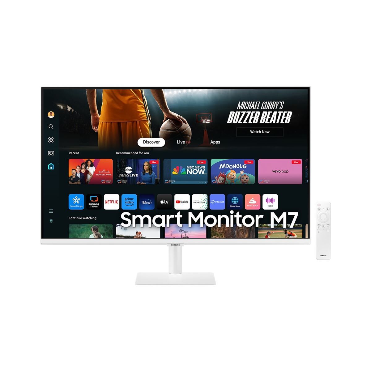 Samsung Smart Monitor M7 LS32DM703UUXDU 32'' VA UHD 4K USB-C 60Hz