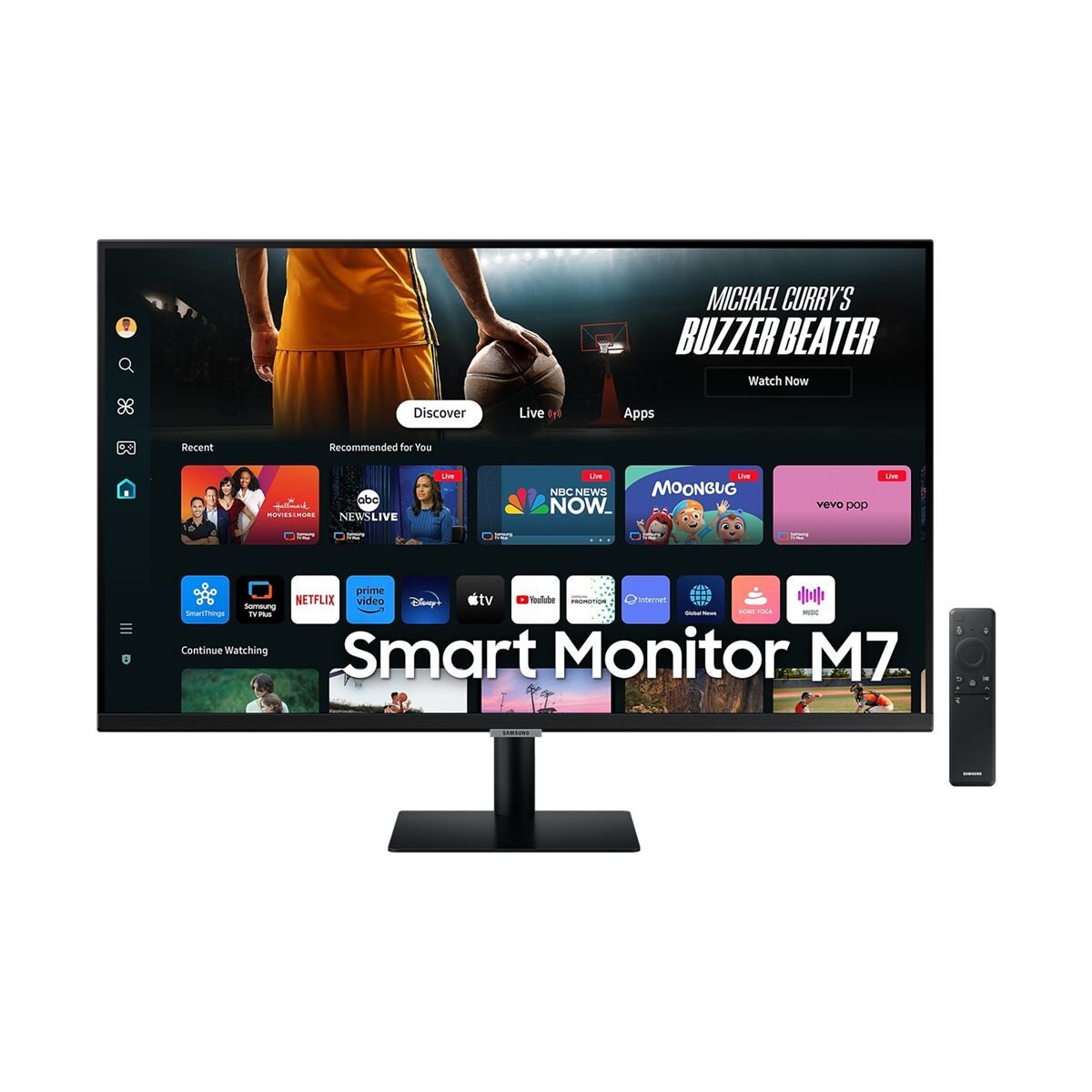 Samsung 32 Smart Monitor M7 LS32DM702UUXDU VA UHD 4K USB-C HDMI 60Hz