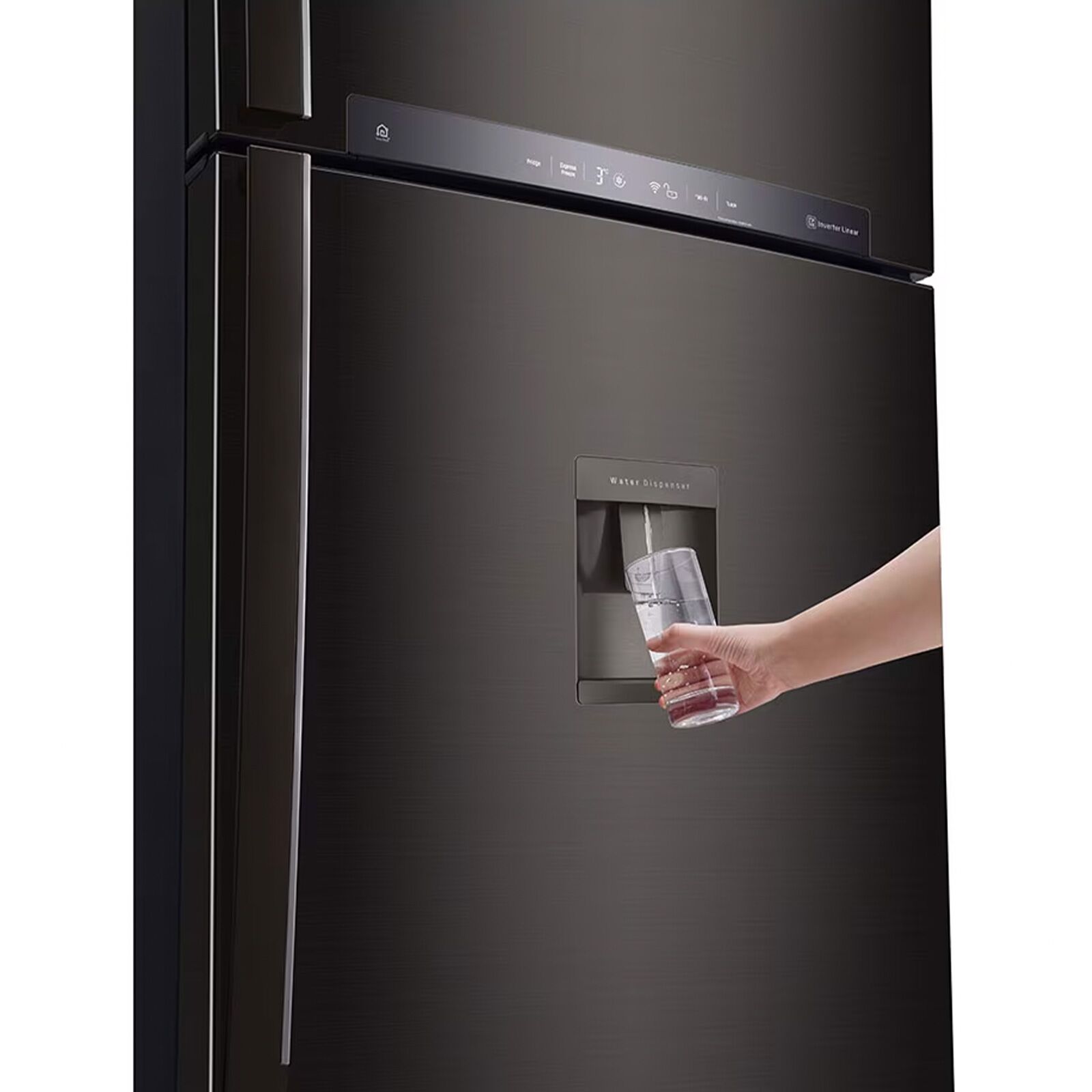 LG kombinirani hladnjak GTF744BLPZD (E) 180 cm 509 lit Crni