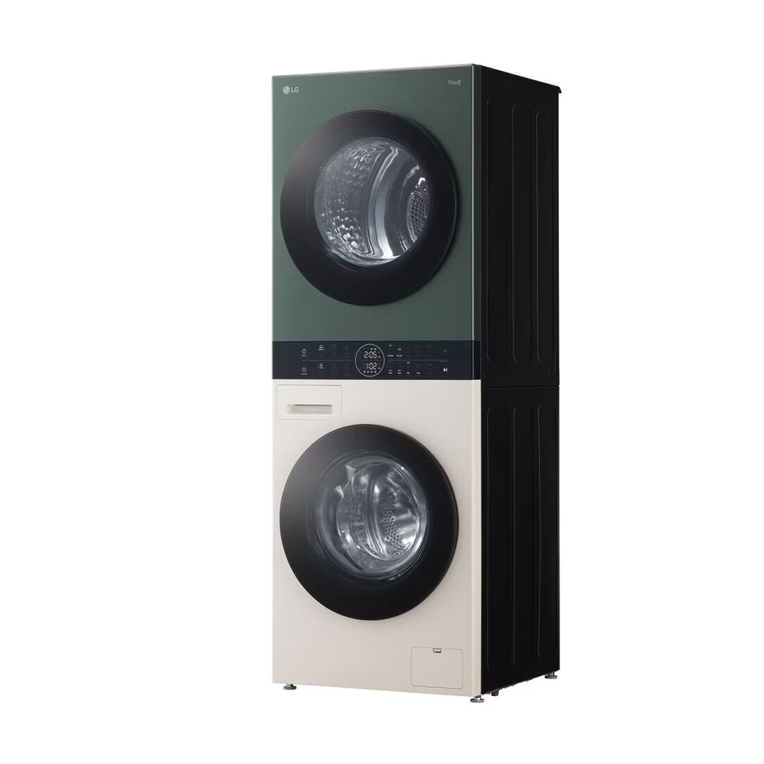 LG perilica sušilica WT1210EGF (A/A++) Wash Tower 12/10 kg, 1400 okr, WiFi, zeleno-beige