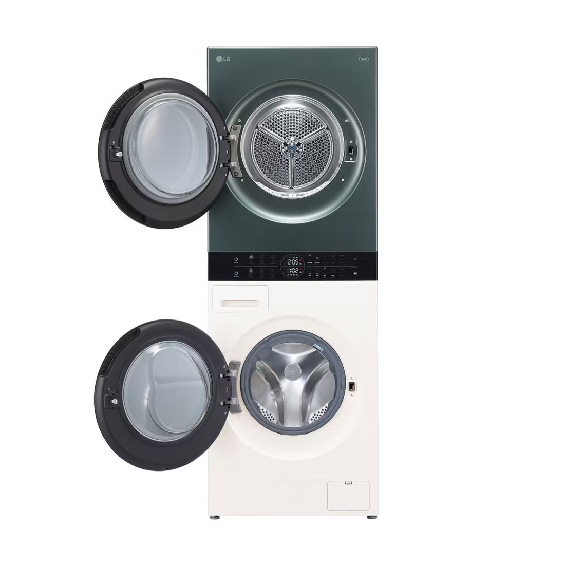 LG perilica sušilica WT1210EGF (A/A++) Wash Tower 12/10 kg, 1400 okr, WiFi, zeleno-beige