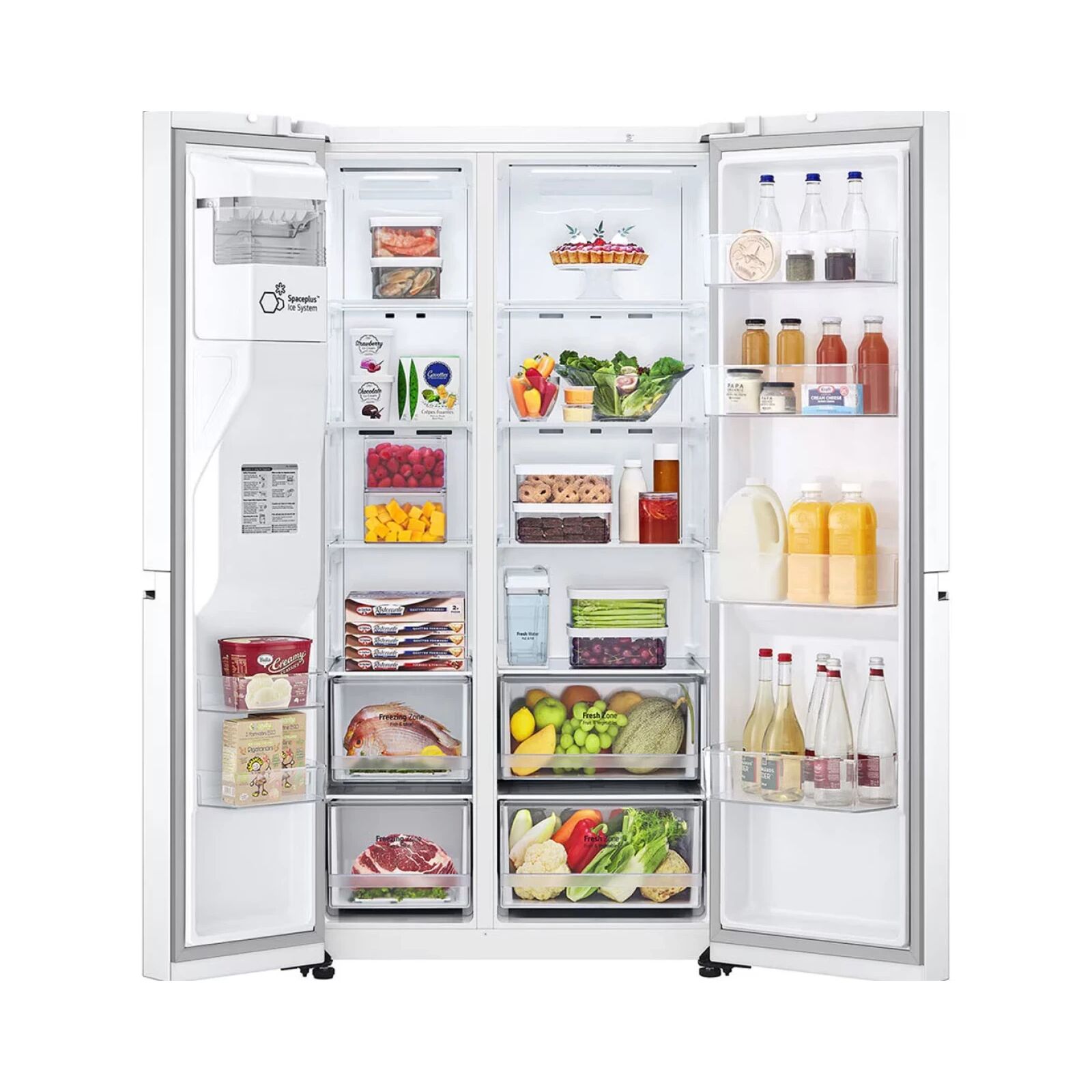 LG hladnjak SBS GSLV71SWTE (E)