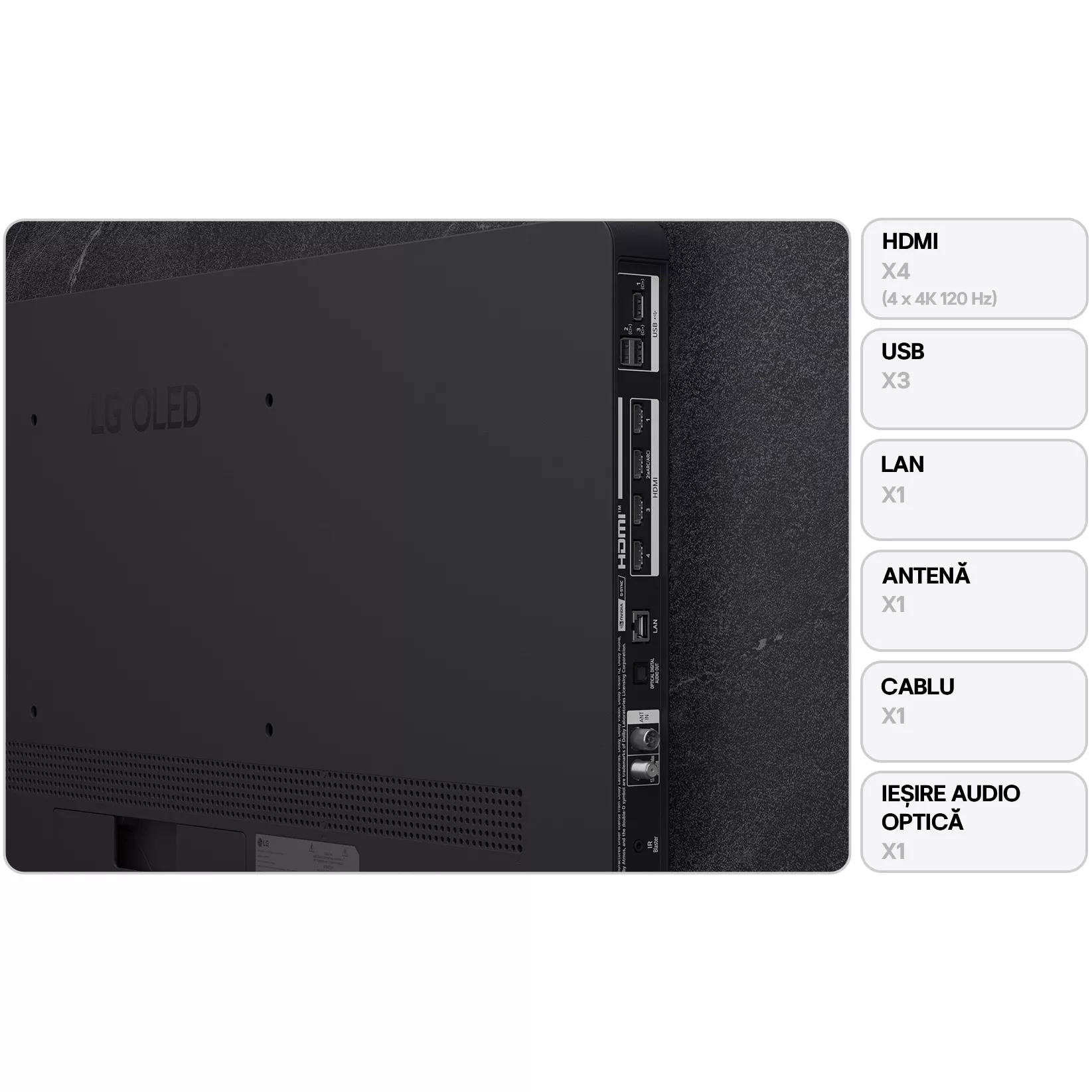 LG 83'' OLED83C51LA C5 Ultra HD OLED 4K HDR 120 Hz