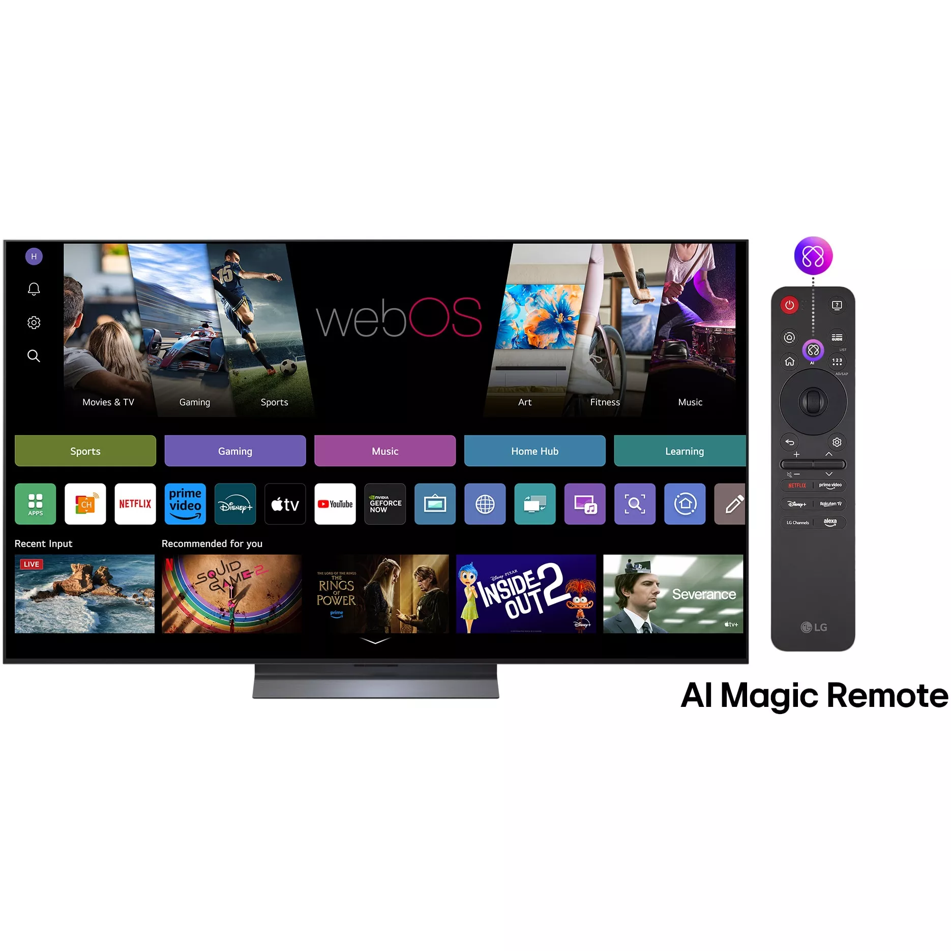 LG 83'' OLED83C51LA C5 Ultra HD OLED 4K HDR 120 Hz