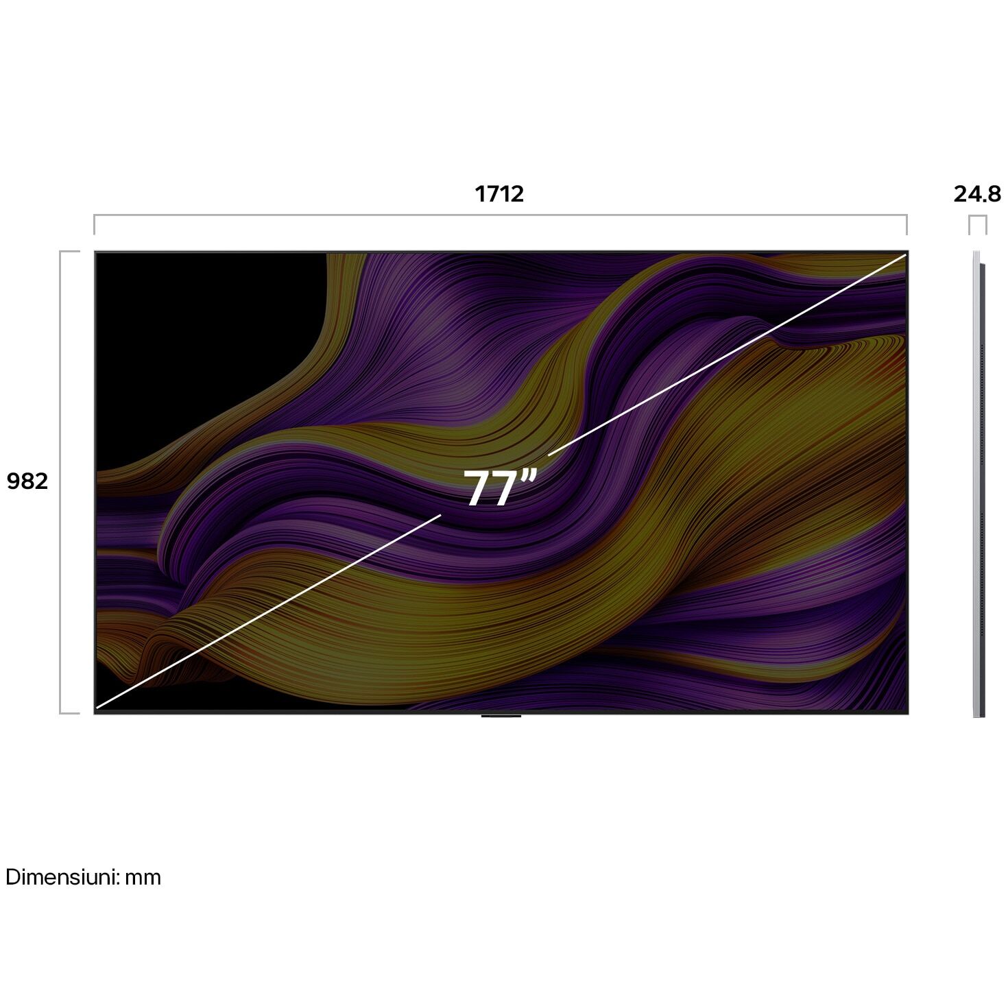 LG 77'' OLED77G51LW G5 Ultra HD OLED 4K HDR 120 Hz