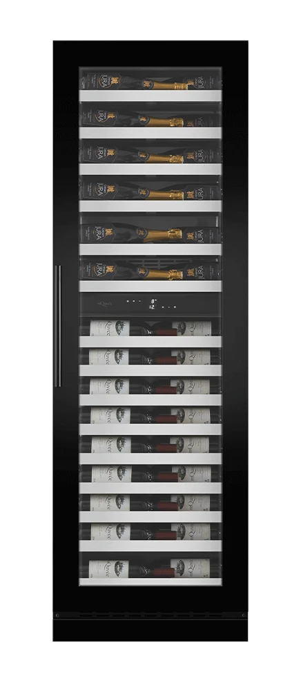 mQuvee Ugradbeni hladnjak za vino Slim 182D Push-Pull