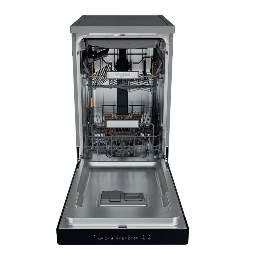 Whirlpool samostojeća perilica posuđa WH6FB10BS7A0X