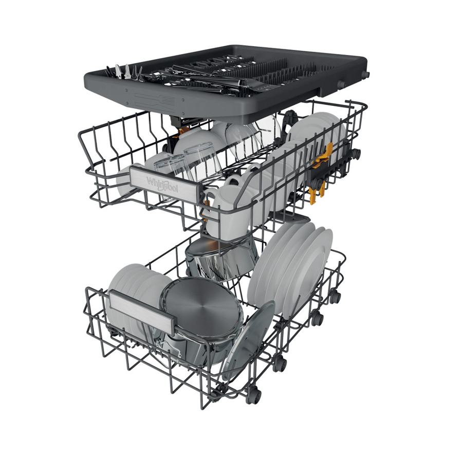 Whirlpool samostojeća perilica posuđa WH6FB10BS7A0X