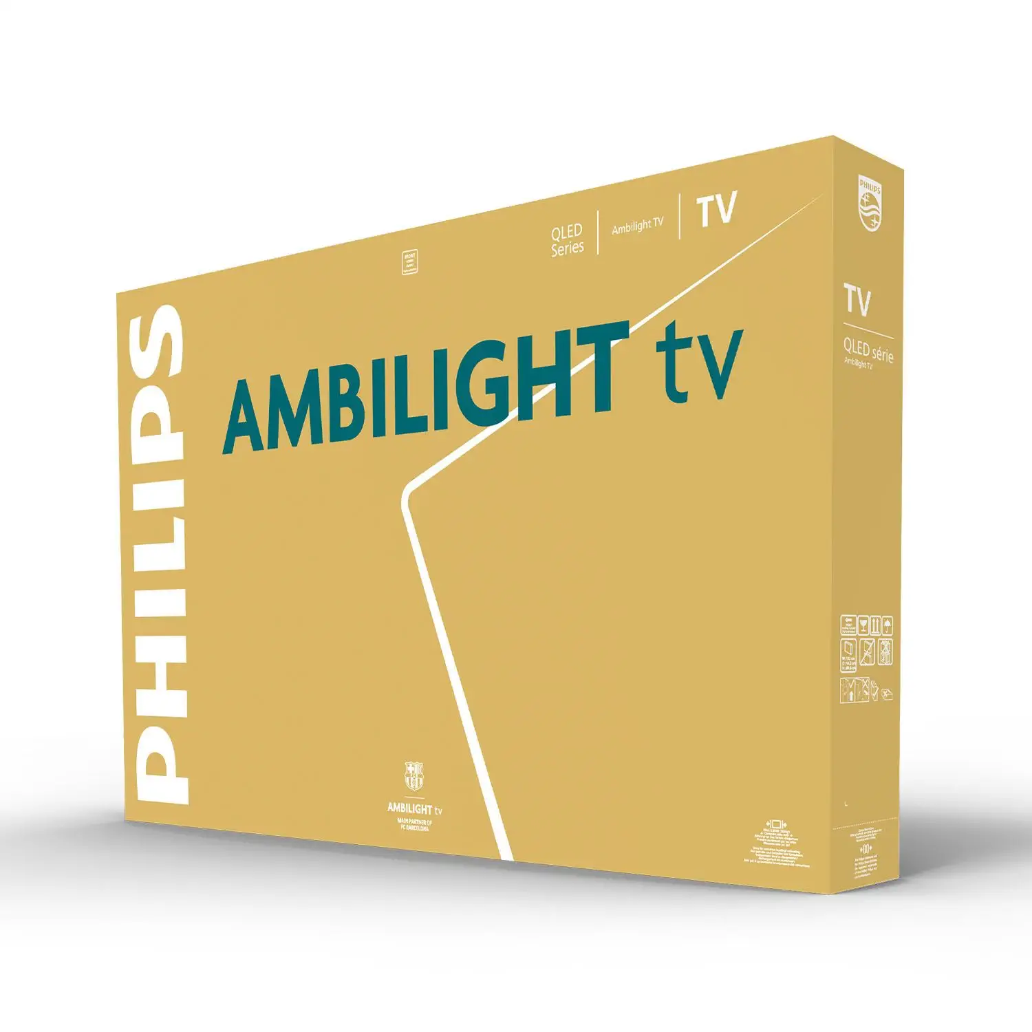 Philips 55''55PUS8510/12 4K QLED Ambilight TV
