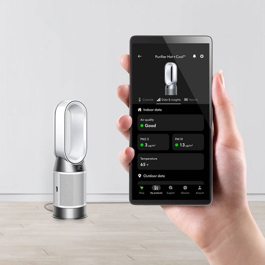 Dyson pročišćivač, grije i hladi Pure Hot + Cool HP11 (544826) White/White