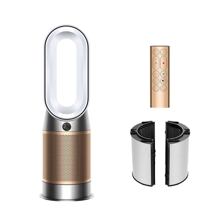 Dyson pročišćivač grije i hladi HP12, De-NOx HP2 (546327) White/Gold