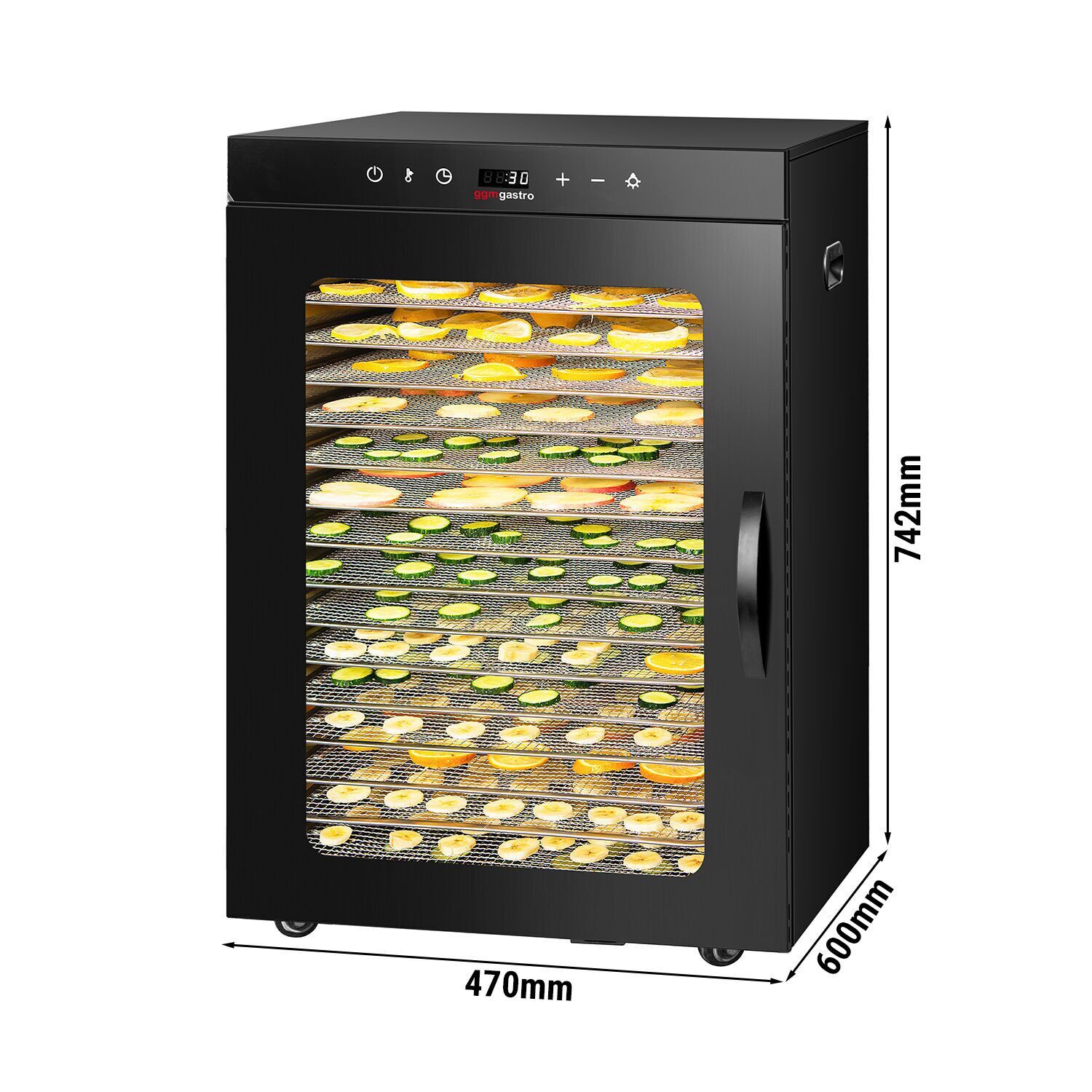 GGM Gastro DGSHB16 Dehitrator za hranu 16 polica