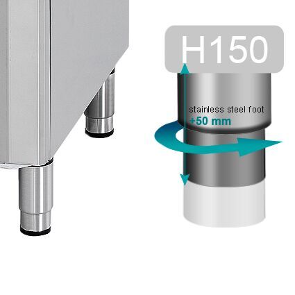 GGM Gastro PremiumPlus KGI78T2 Inox hladnjak GN2/1 560l