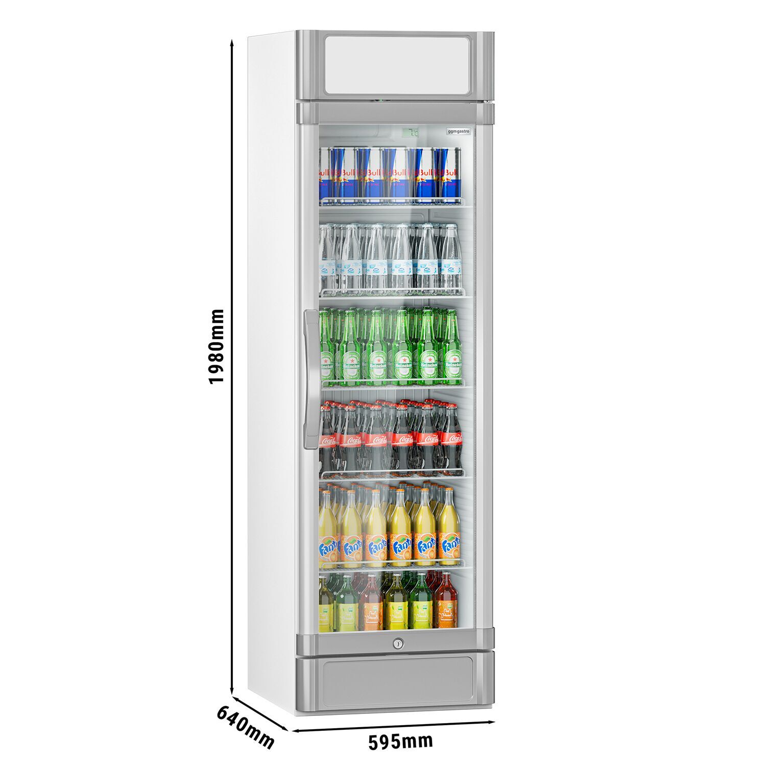 GGM Gastro GK374UEG hladnjak za piće 347l