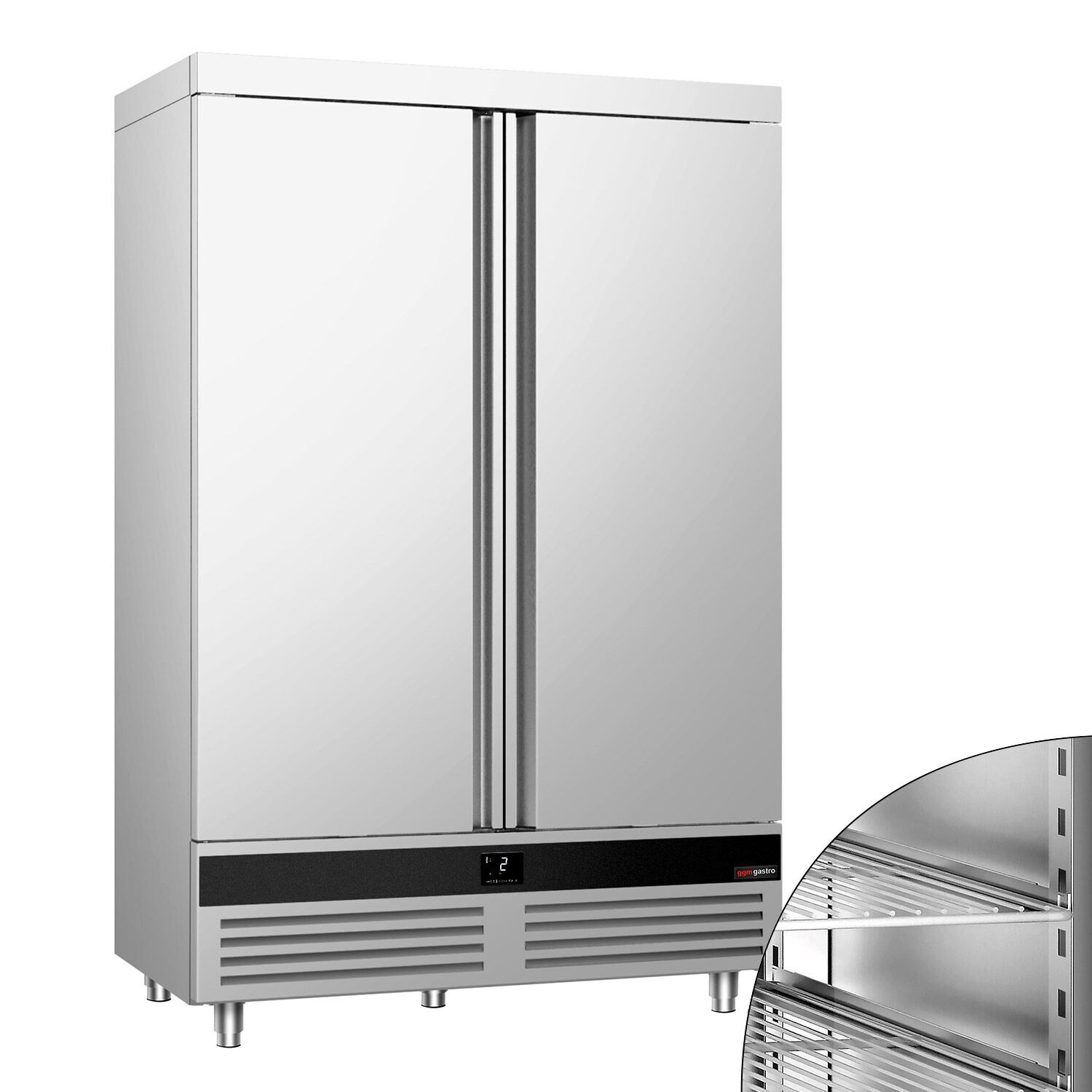 GGM Gastro GKND1400 GN 2/1 PREMIUM Inox hladnjak 1400l
