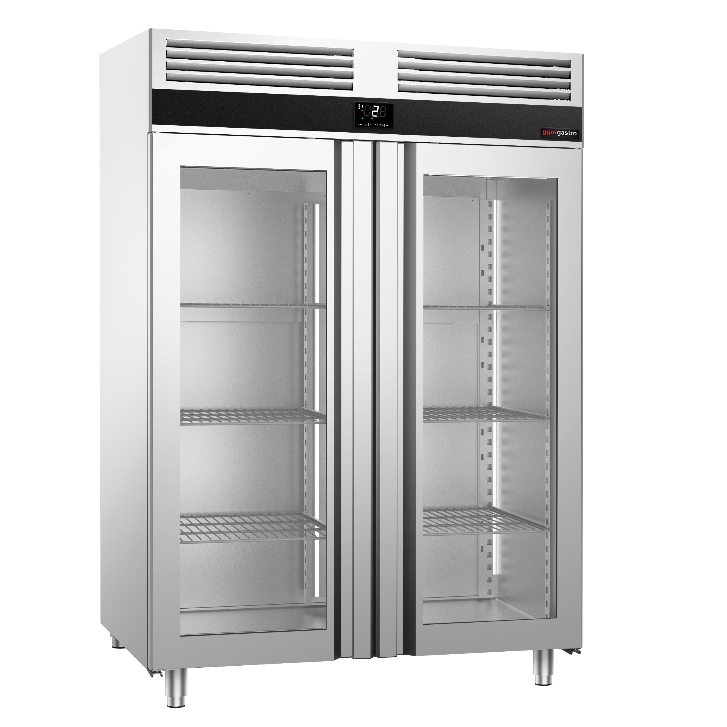 GGM Gastro PREMIUM KF1400NDG-EF Inox hladnjak GN 2/1 1200l