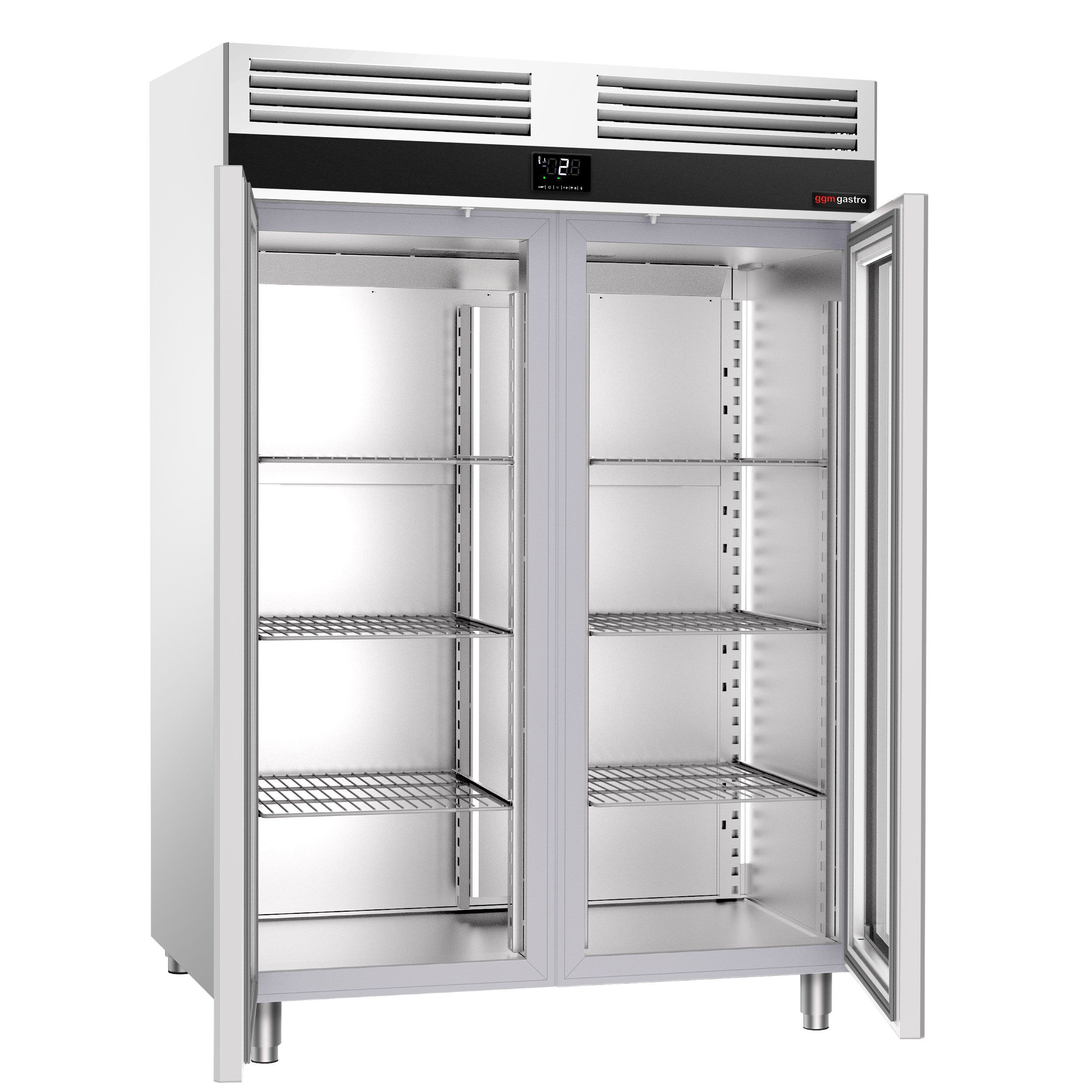 GGM Gastro PREMIUM KF1400NDG-EF Inox hladnjak GN 2/1 1200l