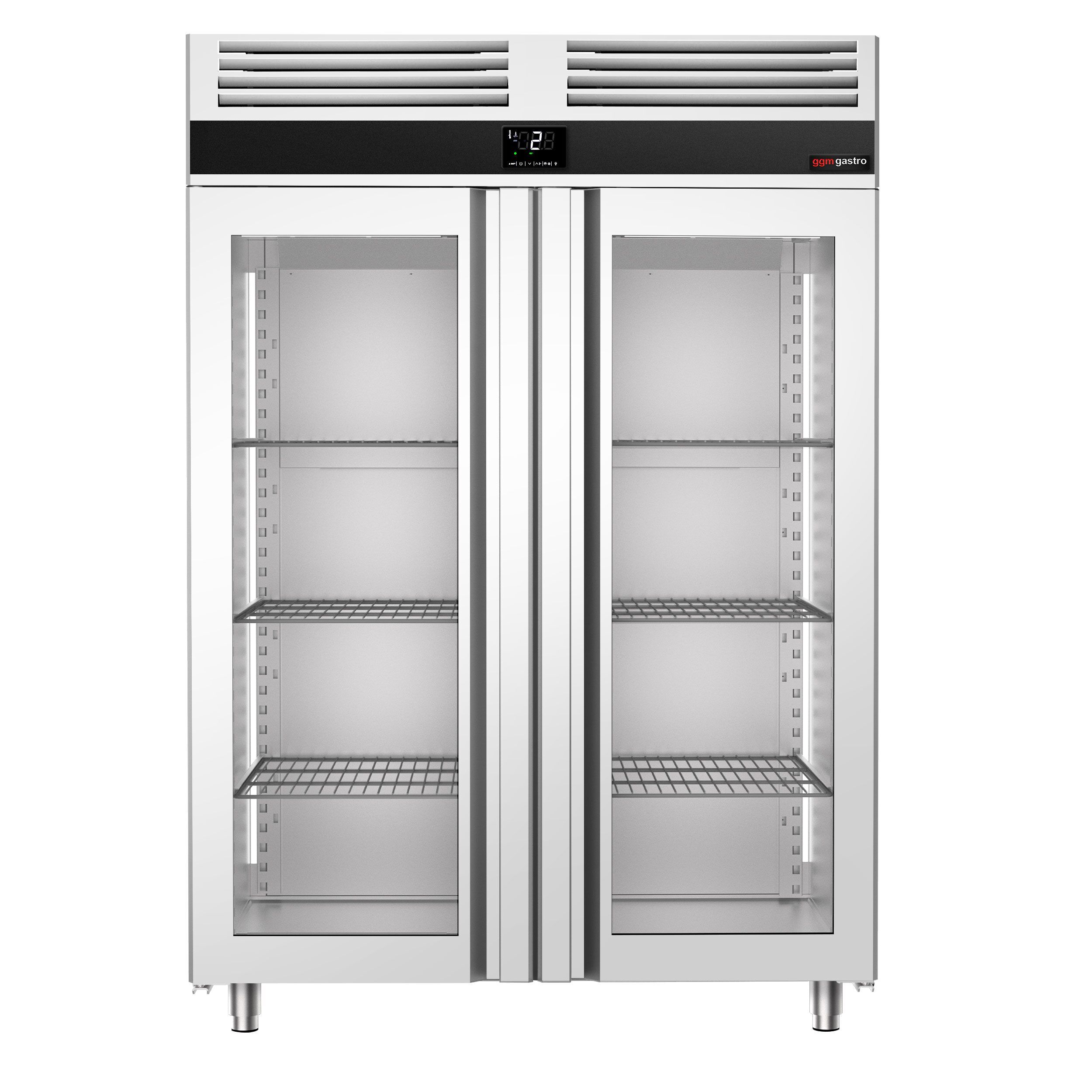 GGM Gastro PREMIUM KF1400NDG-EF Inox hladnjak GN 2/1 1200l