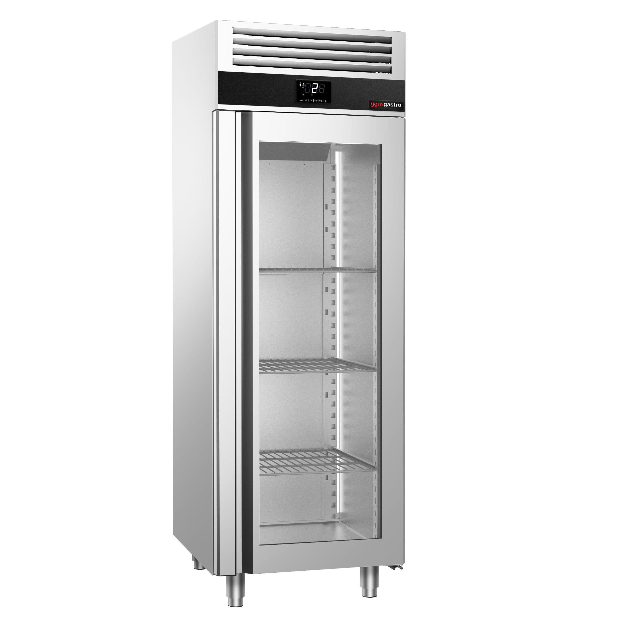 GGM Gastro PREMIUM KF700NDG-EF Inox hladnjak 700l