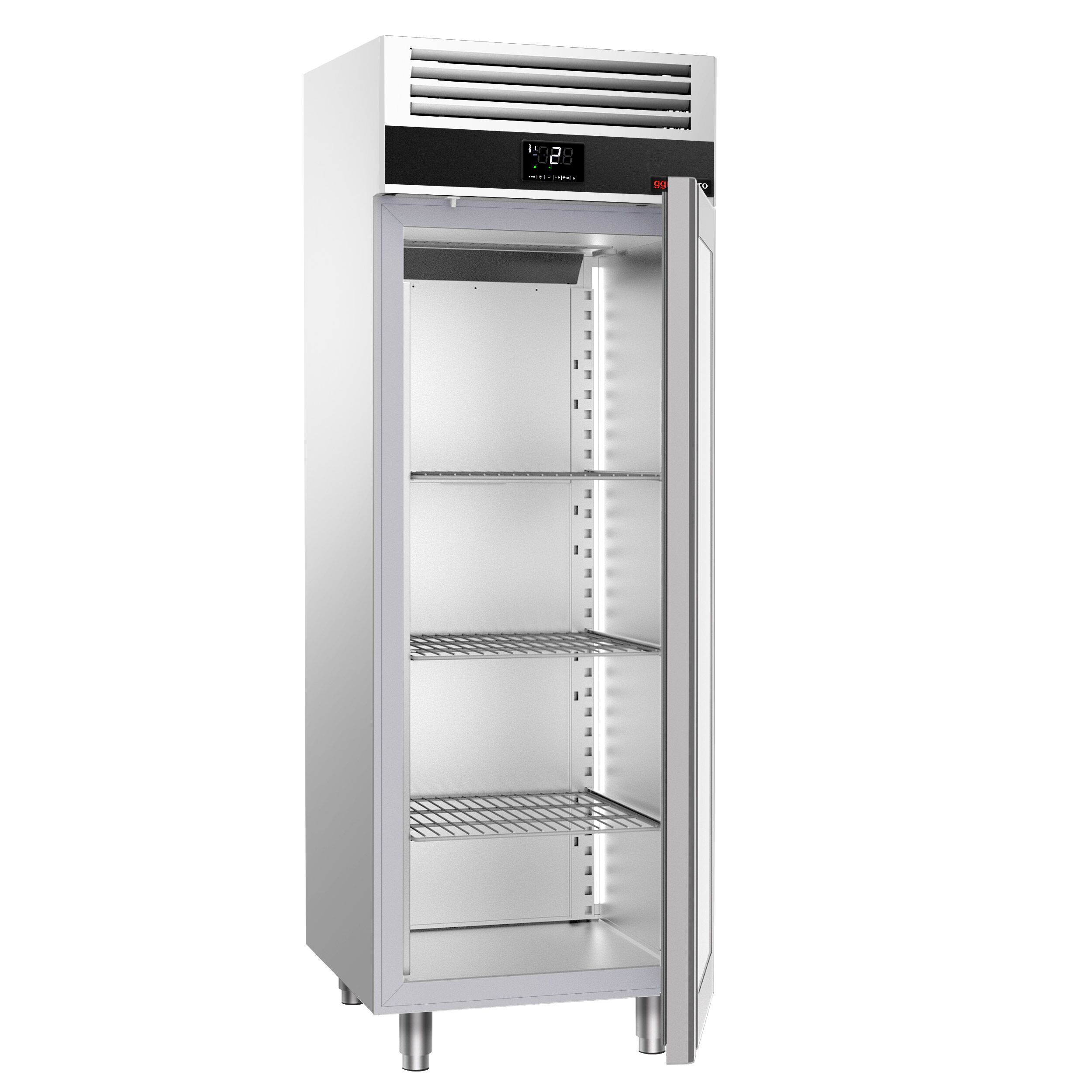 GGM Gastro PREMIUM KF700NDG-EF Inox hladnjak 700l