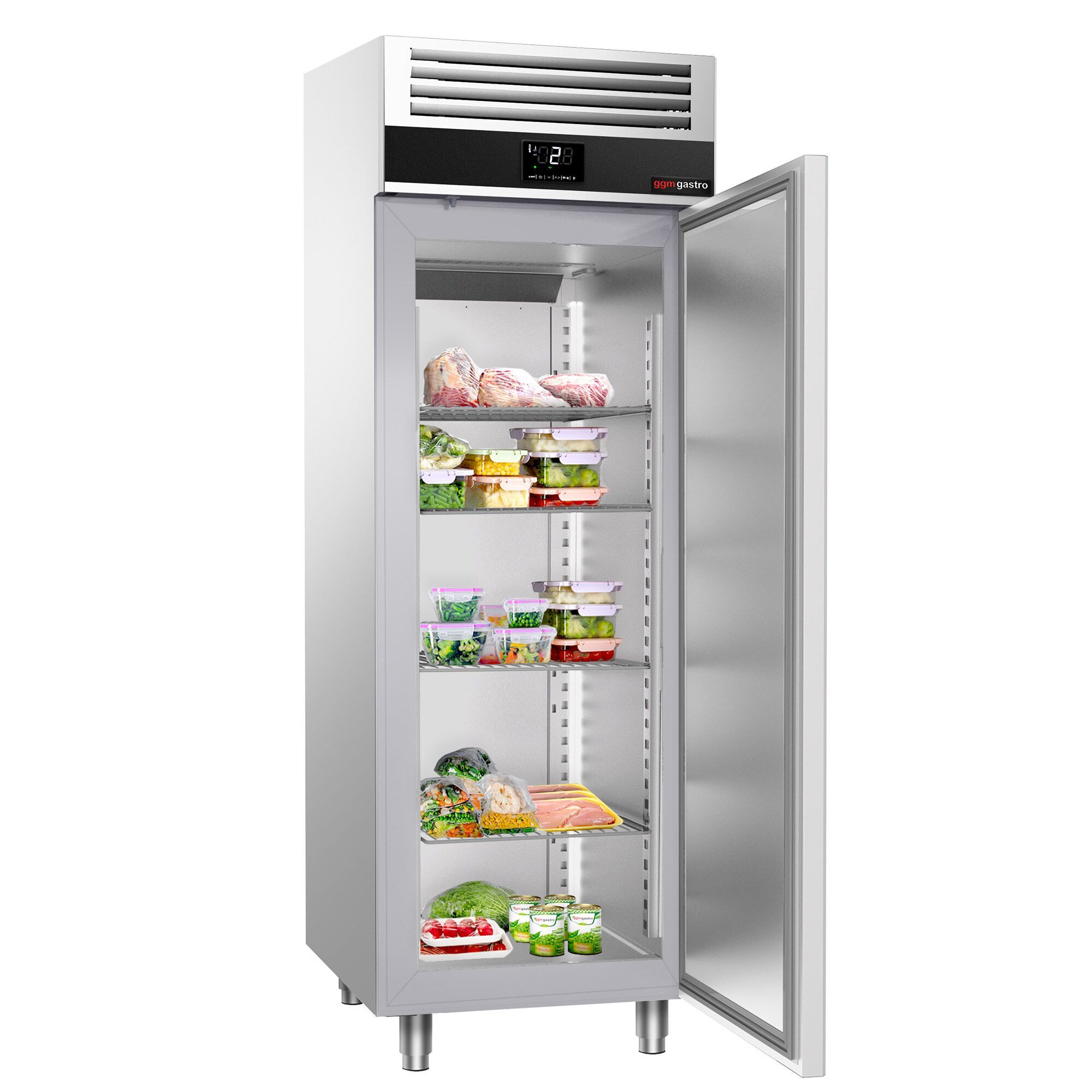 GGM Gastro Premium KF700ND-EF Inox hladnjak GN2/1 700l