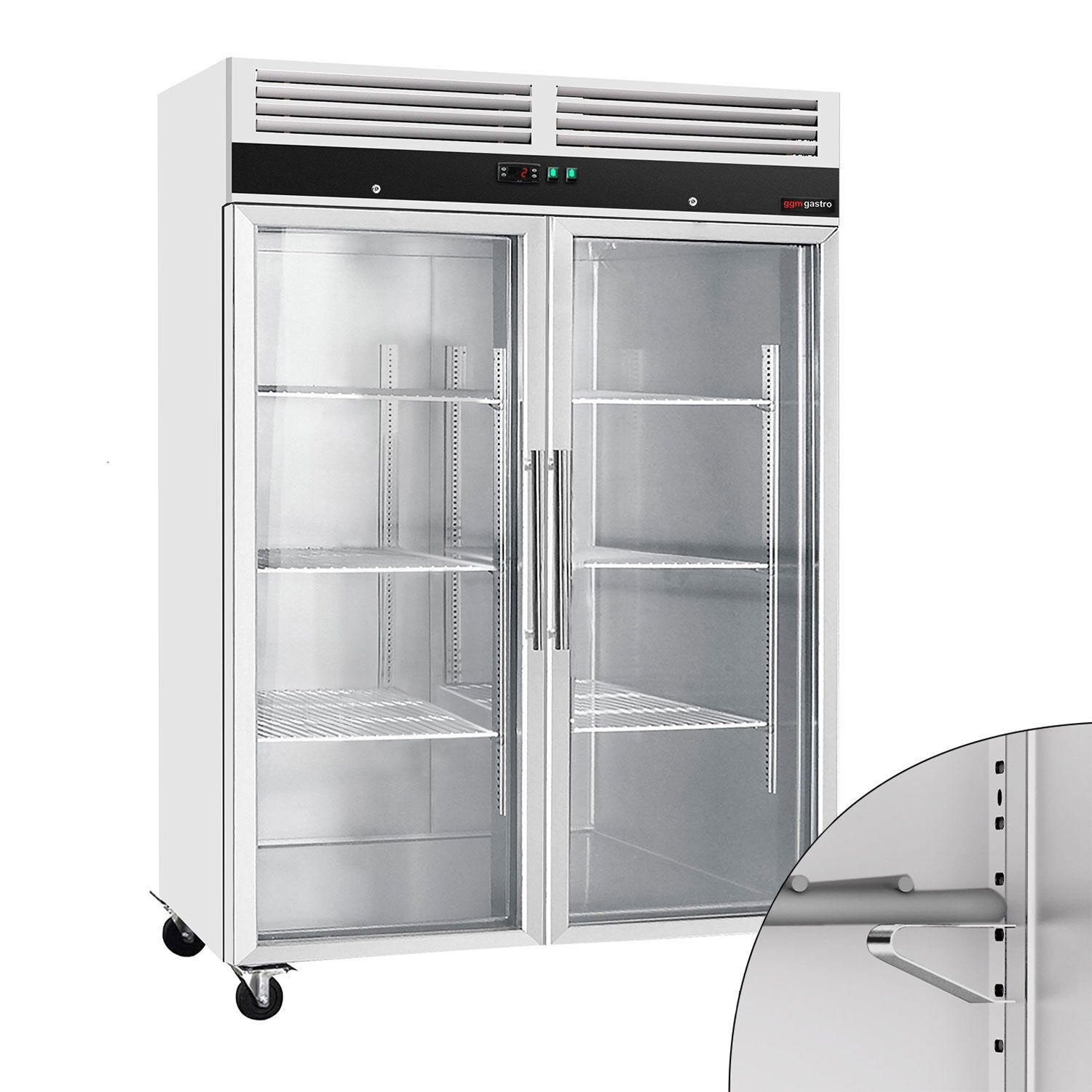 GGM Gastro KS1200GND Inox hladnjak 1200l