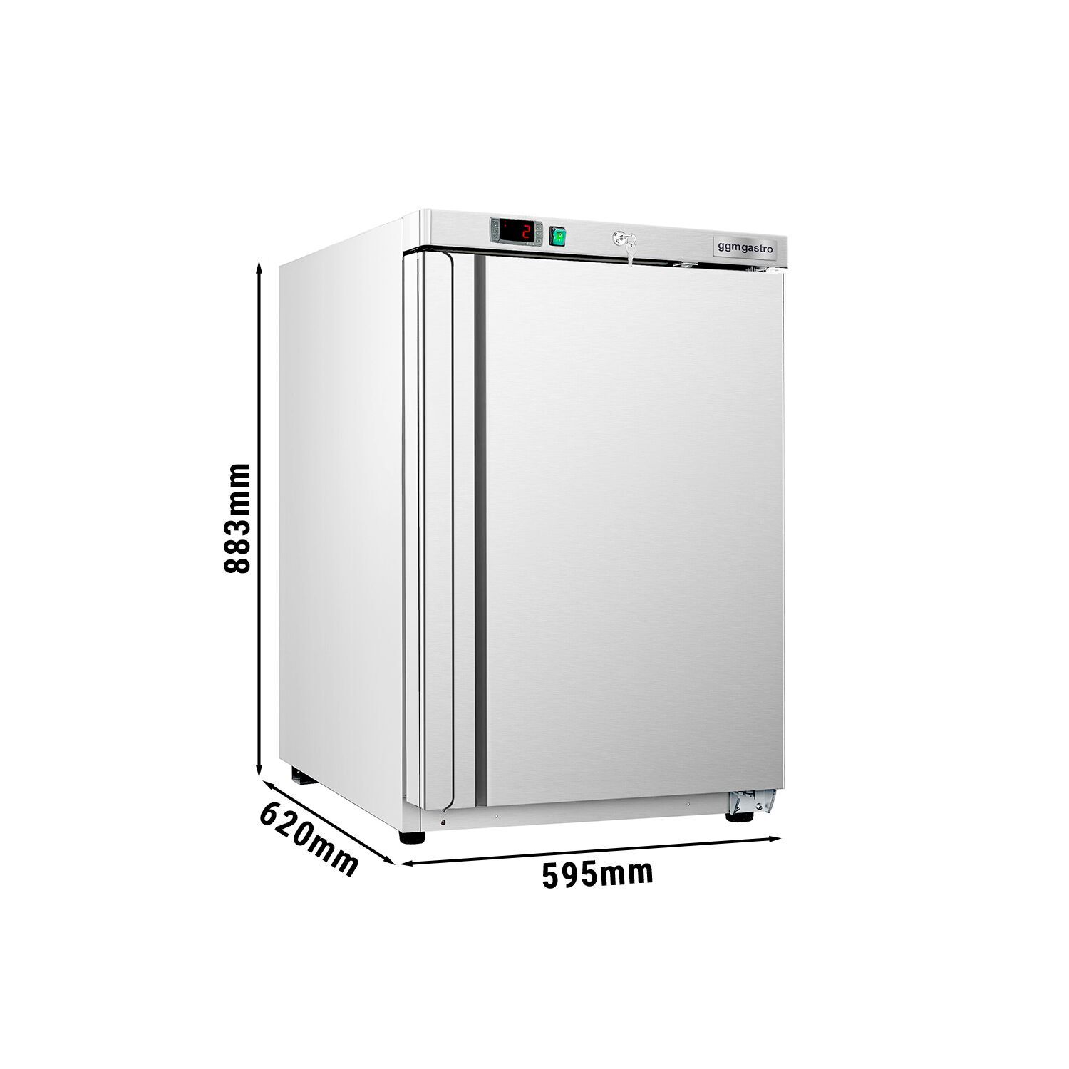 GGM Gastro KSBL200E Inox hladnjak za skladištenje 200l