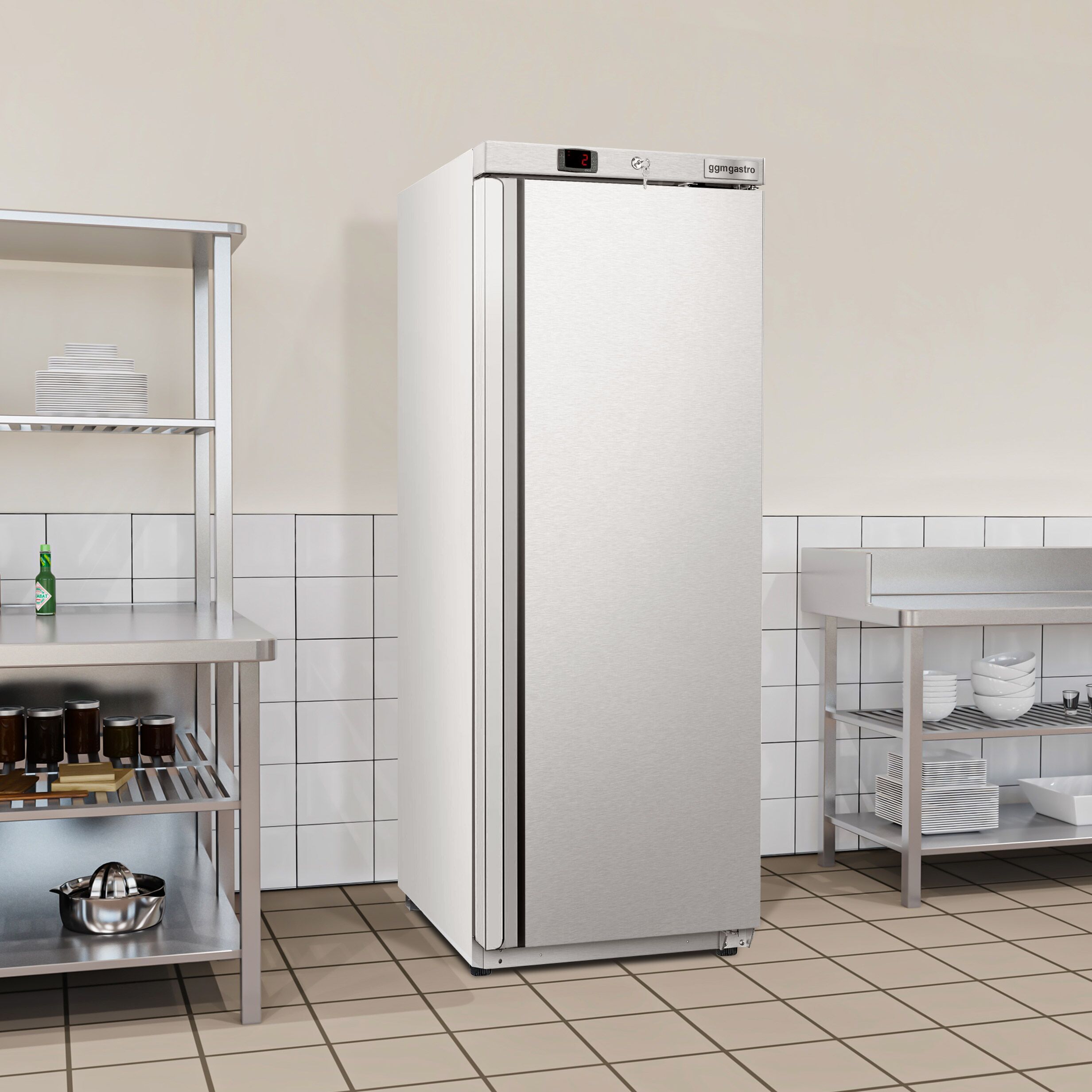 GGM Gastro KSBL400E Inox hladnjak za skladištenje 400l