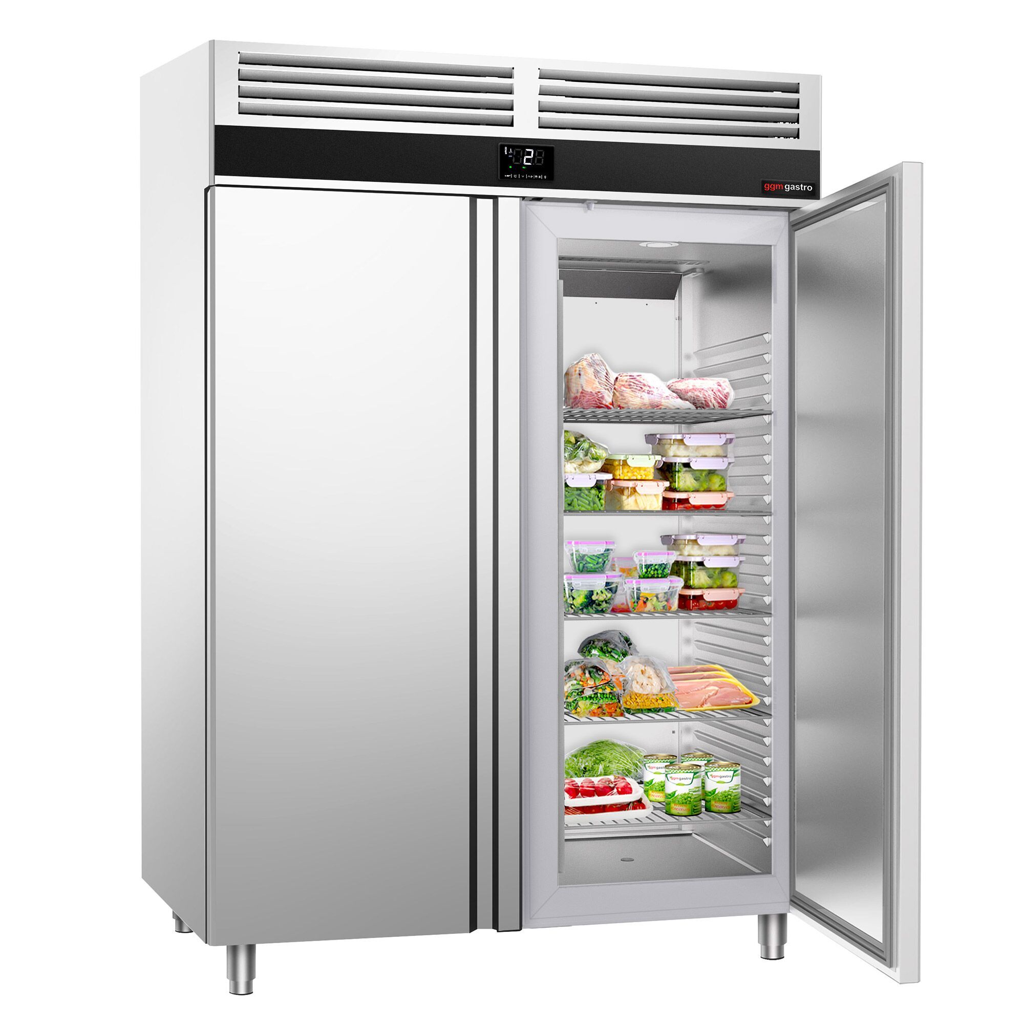 GGM Gastro KSF1400ET2-EF GN 2/1 PREMIUM Inox hladnjak 1400l