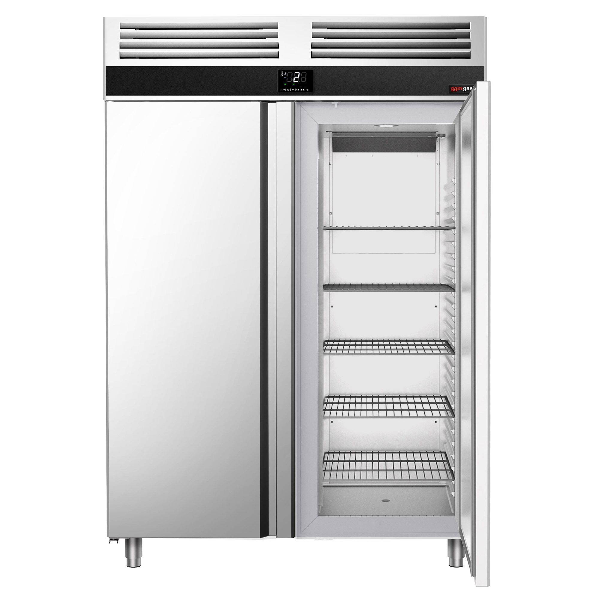 GGM Gastro KSF1400T2-EF GN 2/1 PREMIUM Inox hladnjak 1400l
