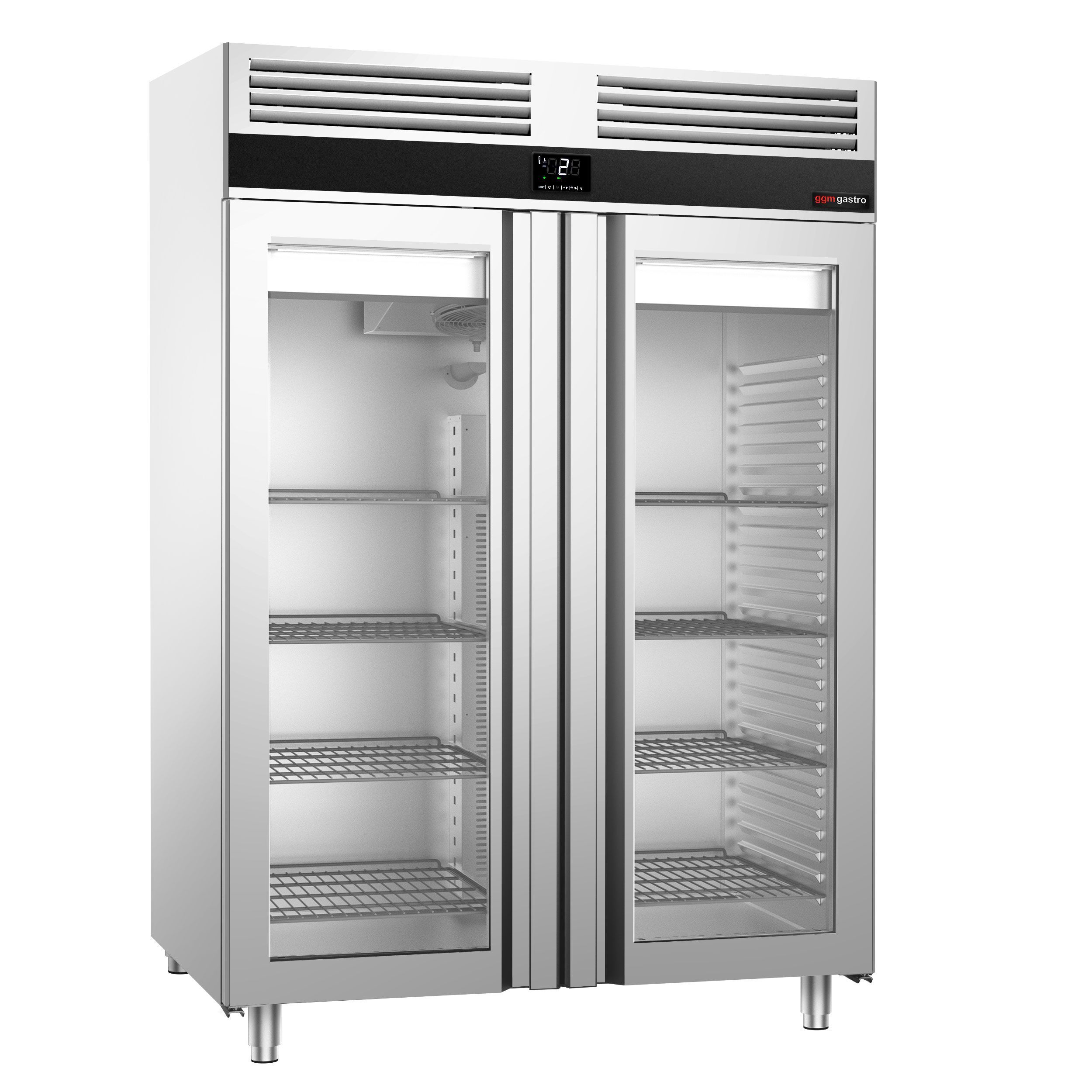 GGM Gastro PREMIUM KSF1400GT2-EF Inox hladnjak GN 2/1 1400l