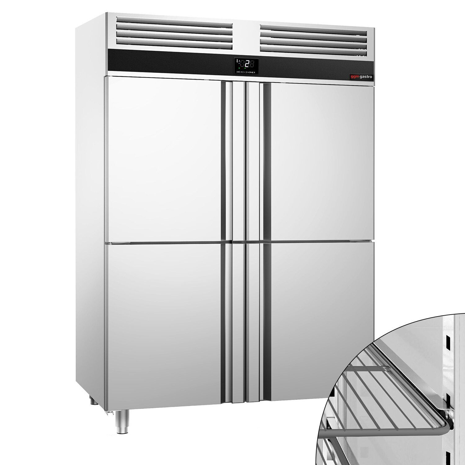 GGM Gastro KSF1482T GN 2/1 PREMIUM Inox hladnjak 1400l