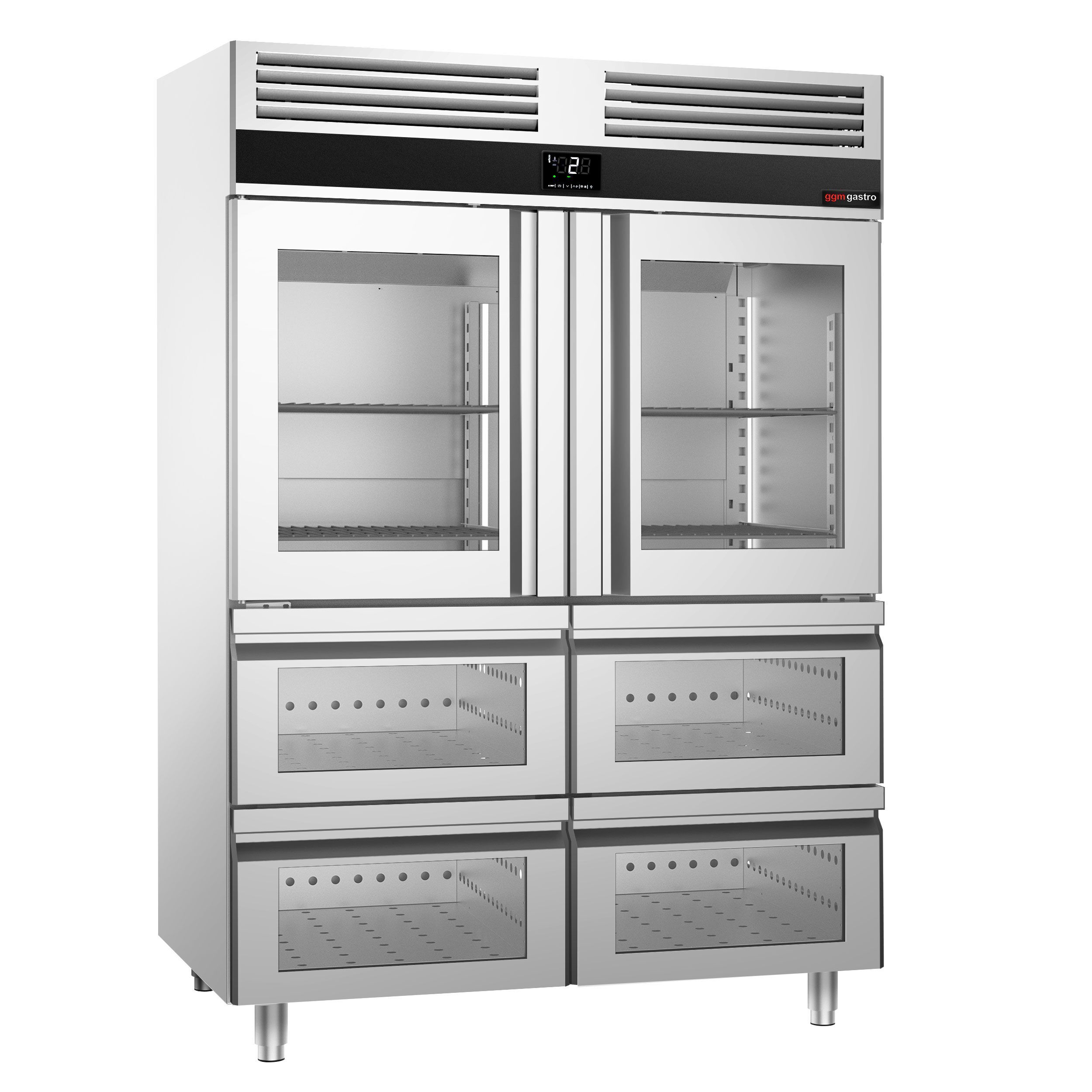GGM Gastro PREMIUM KSF1482GS Inox hladnjak GN 2/1 1400l